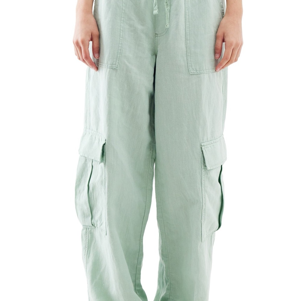 BDG Luca Cotton & Linen Cargo Pants by Urban Outfitters